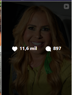 Post com Joelma: 11,6 mil curtidas e 897 comentários, conforme o print.